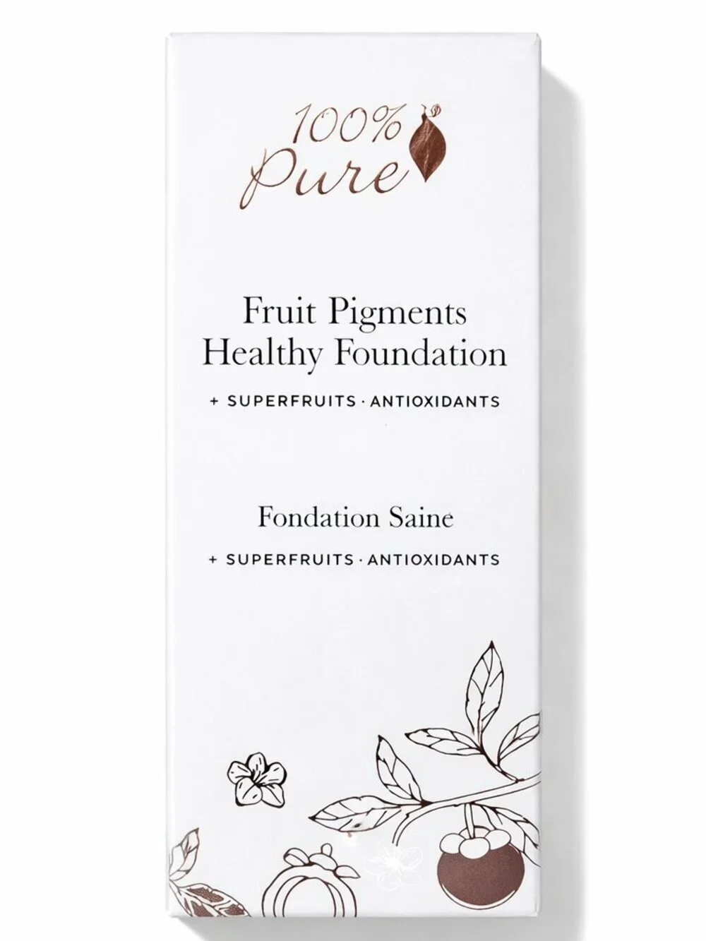 100% Pure Fruit Pigments Healthy Foundation Sand for Medium Skin Tones